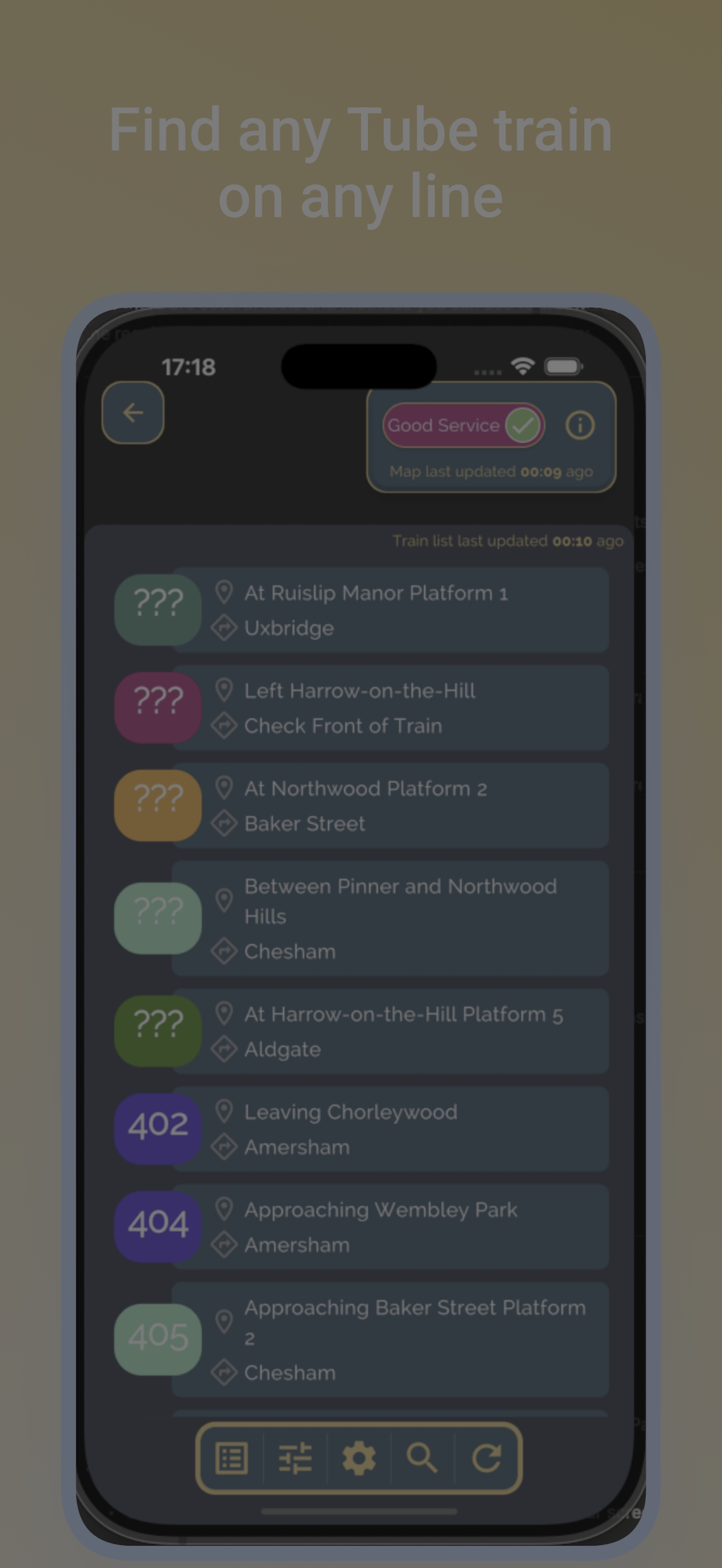 Live Train Locations